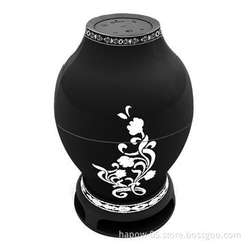 Private mold Bluetooth speaker, ceramic vase mini subwoofer for PC, supports TF card and FM radioNew